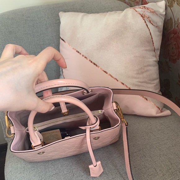 Sold Louis Vuitton Montaigne BB Rose Ballerine - Picture 2 of 8